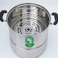 中宝新金典复底双层蒸锅304钢30CM 2个起订