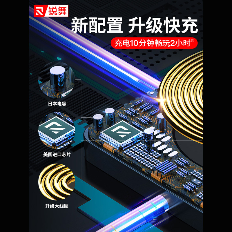 锐舞苹果iPhone12Pro Max无线充电器iphone11手机专用xsmax快充正品代9板X立式11xmax20