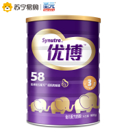圣元(Synutra) 优博58 圣元优博3段(12-36个月)奶粉900g罐装
