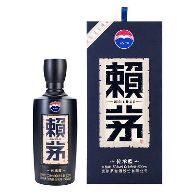 茅台赖茅传承蓝酱香型53度500ml