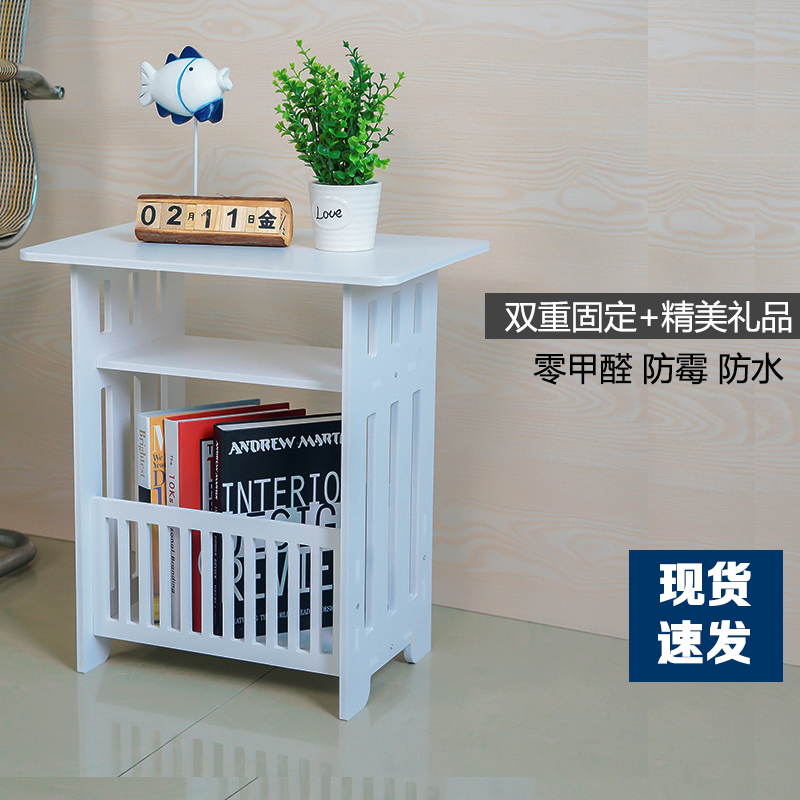 工匠时光欧式茶几田园小户型卧室阳台杂志桌咖啡桌圆桌简约现代边几