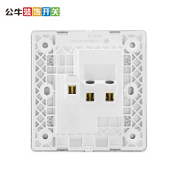 bull公牛开关插座G28玫瑰金86型大板家用USB五孔墙壁电源插座开关面板其他暗装插座