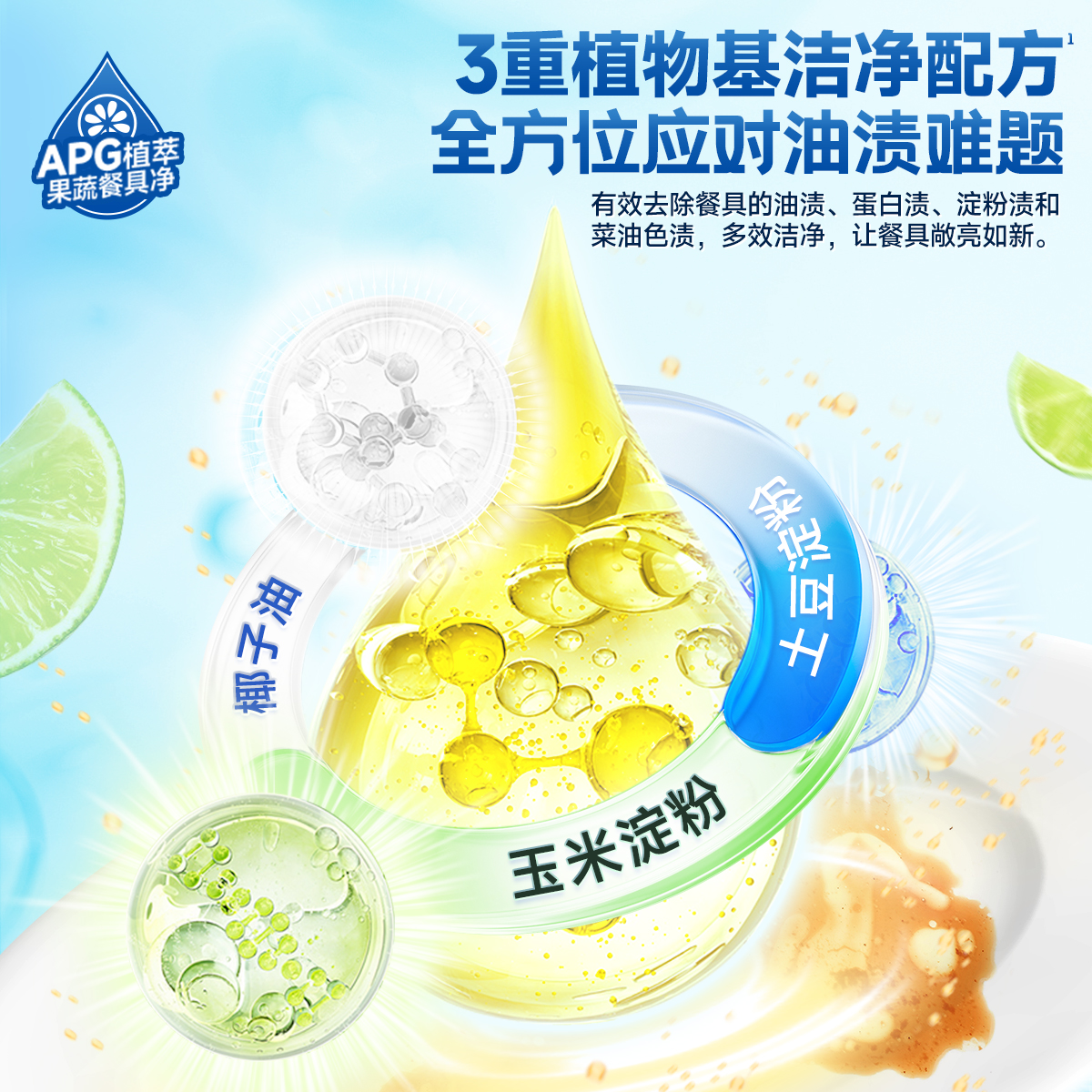 水卫士清洁剂果蔬餐具净5件套高清大图
