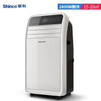 新科(Shinco) 大1匹 定频 移动空调 单冷 一体式遥控便携空调 KY-26F1