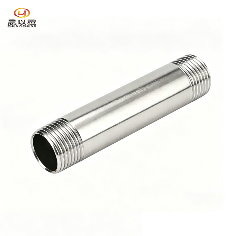 晨以橙 不锈钢带丝管 100mm 根高清大图