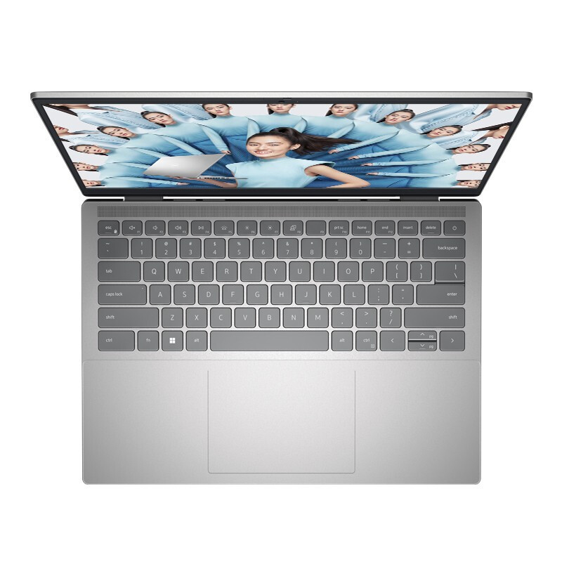 戴尔(DELL)灵越14Plus 7420 14英寸12代标压轻薄高性能创作笔记本游戏笔记本电脑i5-12500H/16GB/512GB SSD/银色高清大图