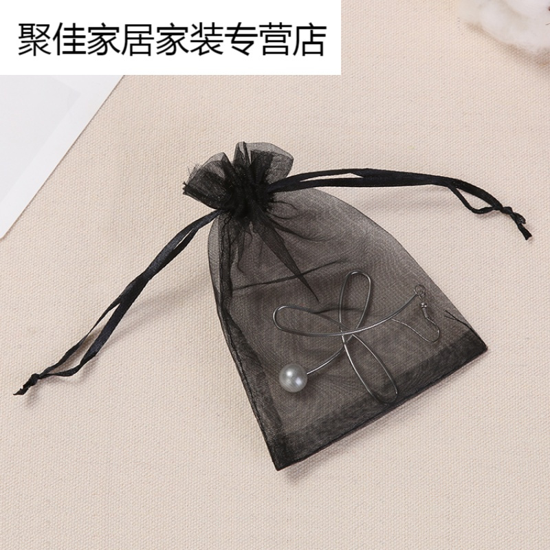 家柏饰(CORATED)黑束口纱袋袋袋袋防尘配饰收纳袋高清大图