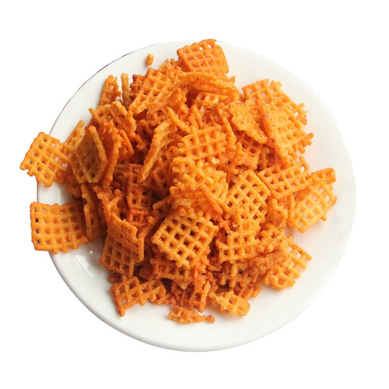 陕西手工老式锅巴散装香辣麻辣孜然味老式大袋整箱休闲零食