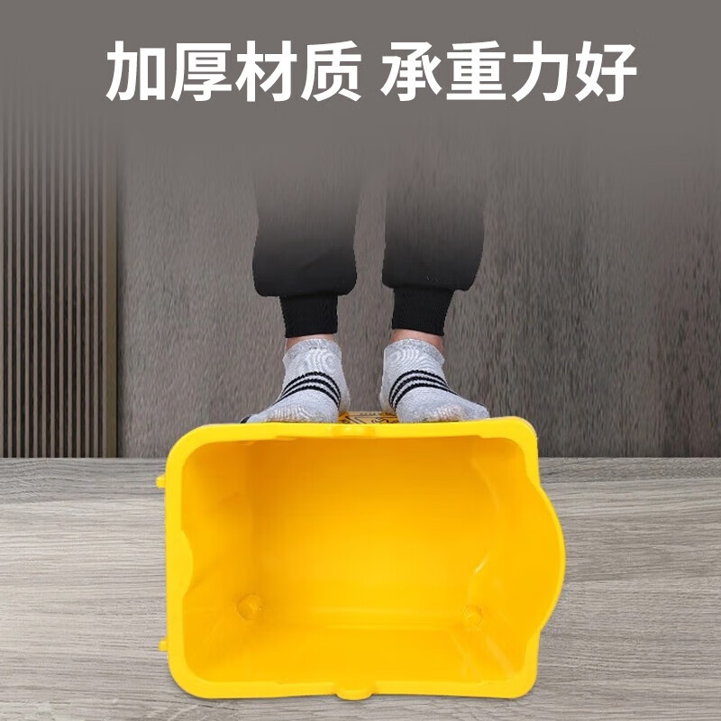 科力邦(Kelibang)拖把清洁车 KB1304 32L下压式单桶榨水车 商用加厚拖把桶 1个装高清大图