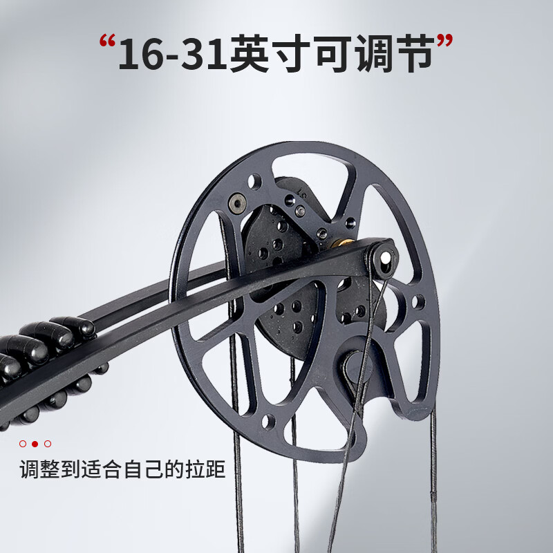 大唐御复合弓滑轮弓箭成人射箭套装户外两用弓裴奇S1火麒麟比赛竞技弓箭 新款SF恶棍两用弓裸弓套装高清大图