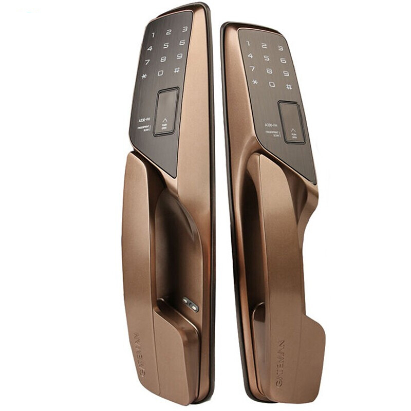 韩国高端品牌盖德曼gateman原装进口推拉式指纹锁智能门锁家用防盗门