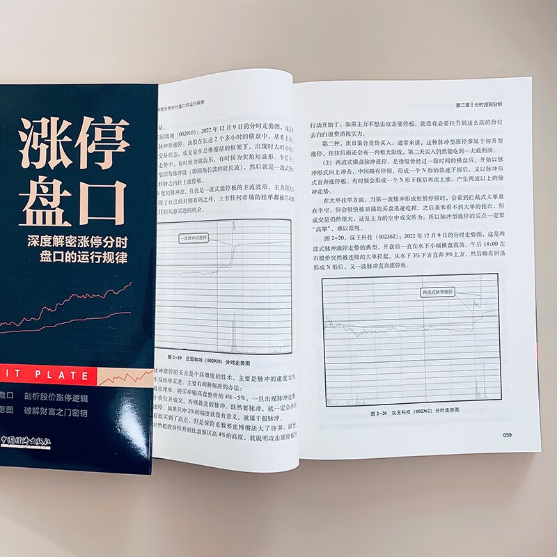[正版图书]2023涨停盘口深度解密涨停分时盘口的运行规律 麻道明周松反映K线形态趋势波浪走势股票交易基本知识投资理财类高清大图