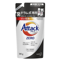 花王(KAO) ATTACK 浓缩型0污渍无残留洗衣液 滚筒专用型替换装 340g