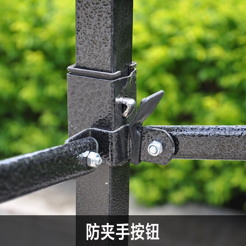 TOPSKY户外广告帐篷四脚遮阳棚摆摊烧烤棚活动展销棚3*3迷彩加强款高清大图