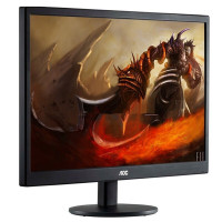 AOC 23.6英寸低蓝光不闪液晶屏电脑显示器 家用办公液晶显示器 M2470SWD2 支持壁挂（黑色）