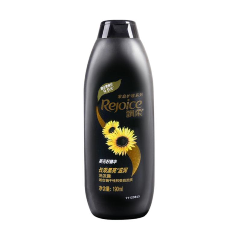 飘柔(Rejoice) 葵花籽长效洗发露[黑亮滋润]190ml/瓶