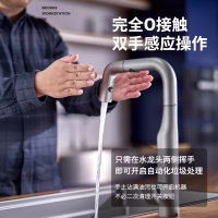 贝克巴斯家用厨房垃圾处理器E60PLUS+超级感应水龙头F05 套装