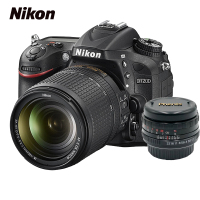 尼康(Nikon) D7200 中高端单反相机18-140 VR防抖镜头套装 +50-1.7双镜头套装（可选购）