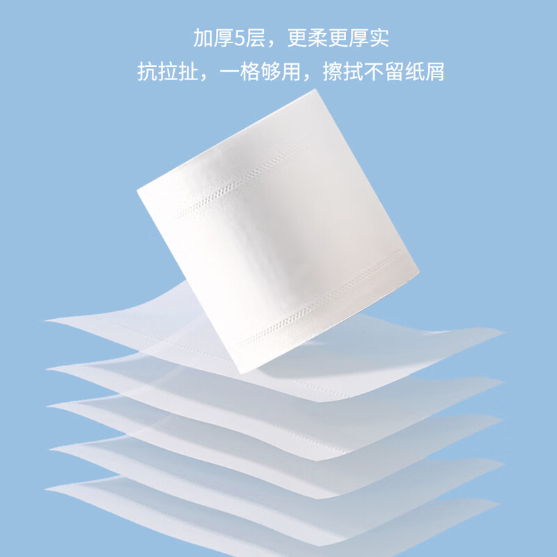 顺清柔有芯卷纸医护级5层160g*27卷 冲厕易降解加厚卫生纸(整箱销售)高清大图