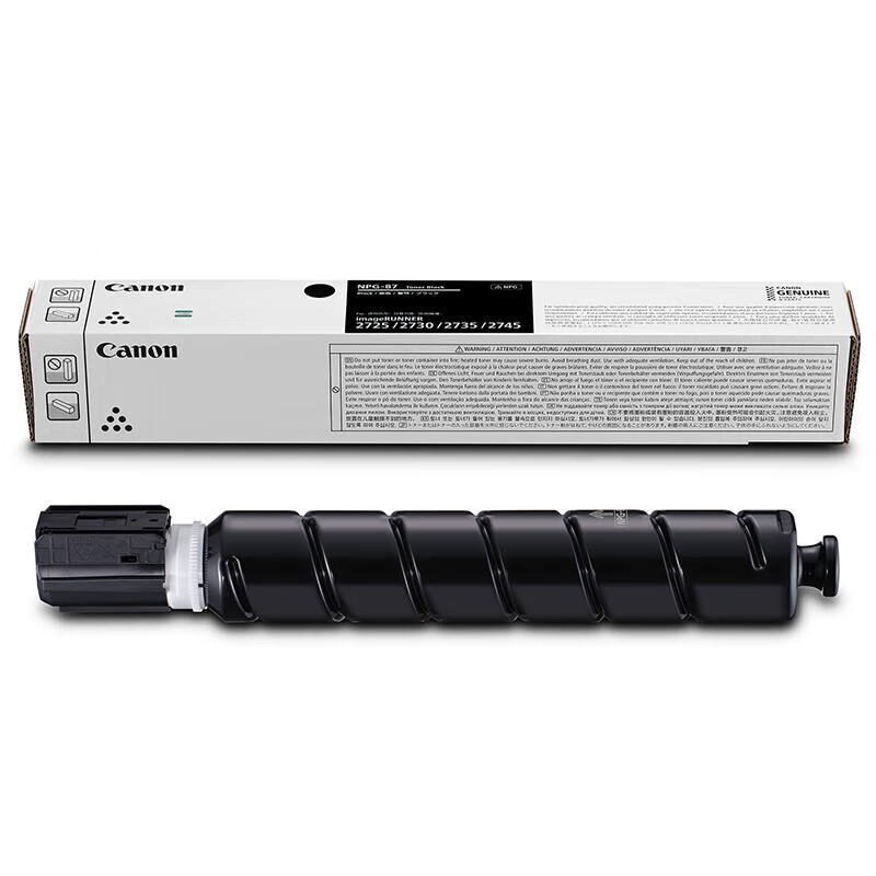 佳能NPG-87 TONER BK原装黑色墨粉 适用iR2725 iR2730 iR2735