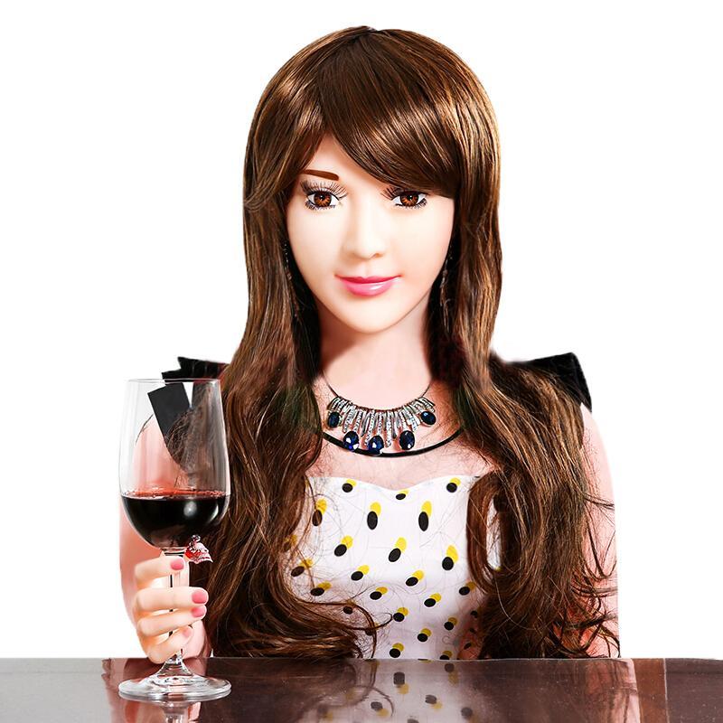 寞慰充气娃娃男用全自动声音震动加温半实体硅胶处女夹吸男飞机杯自慰