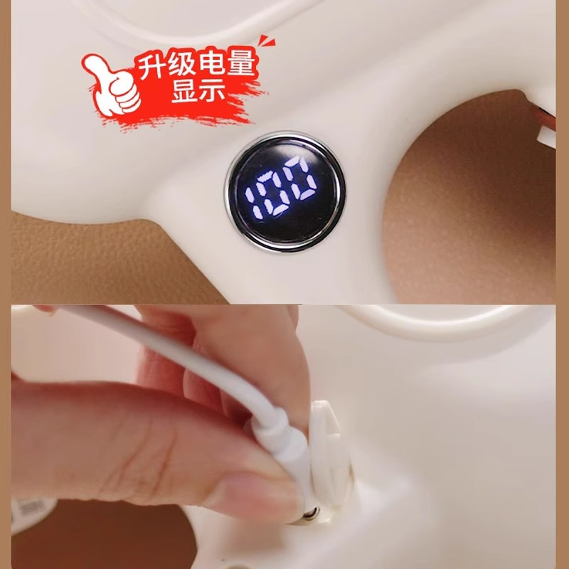 利仁面条机家用新款全自动手持压面机小型电动和面压面条枪饸饹机 可开发票