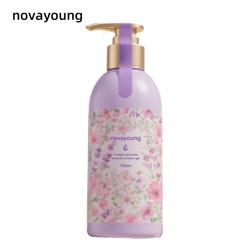 novayoung N1006暮光薰衣草香氛沐浴露700ml 沐浴露(计价单位:瓶)紫色高清大图