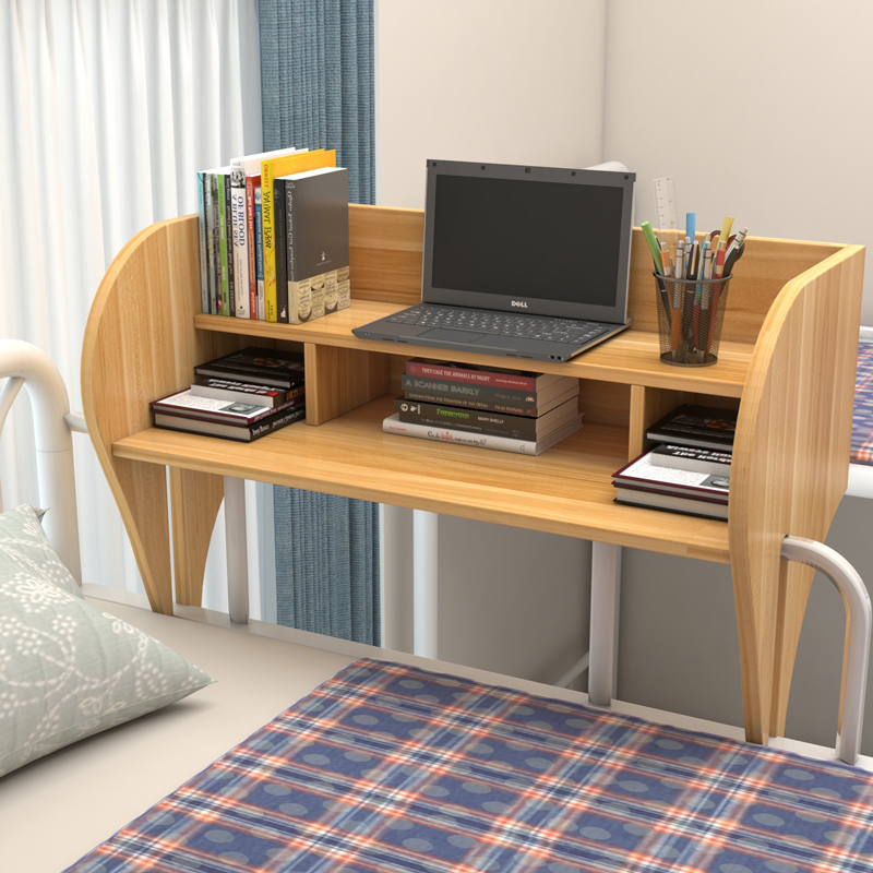 皇豹宿舍上铺电脑桌子简易悬空笔记本大学生床上用懒人书桌学习桌电脑