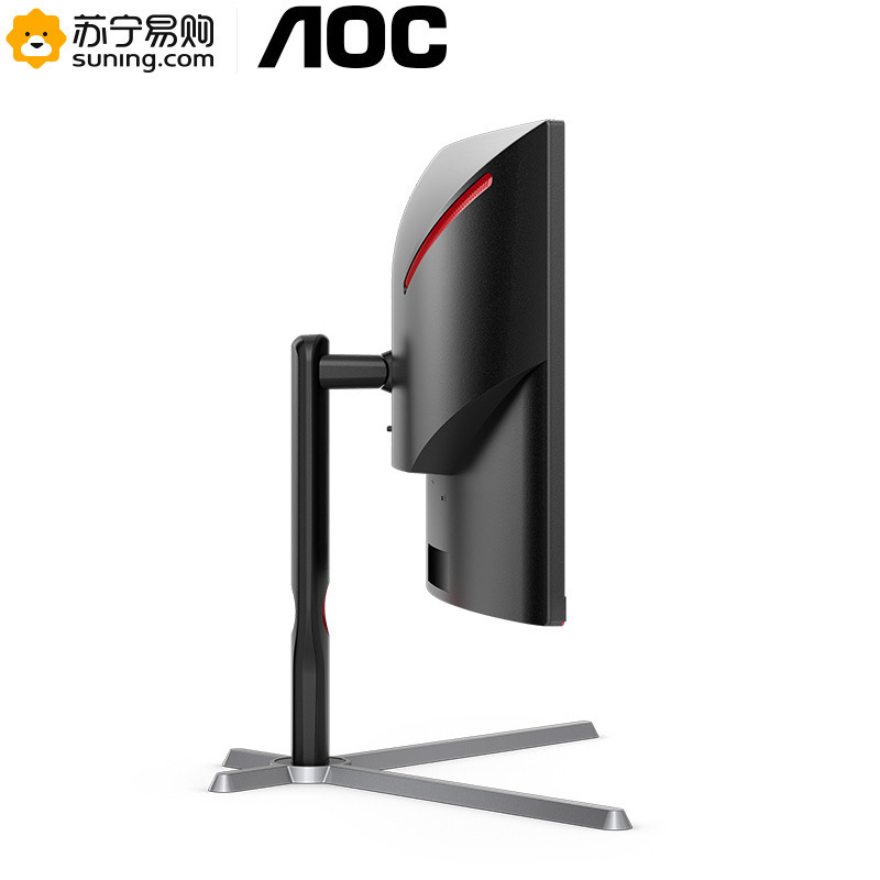 AOC 34英寸显示器 21:9带鱼屏 WQHD高清分辨率 1000R曲率165Hz 1ms响应HDR技术 台式液晶曲面旋转升降电竞显示屏 CU34G3S