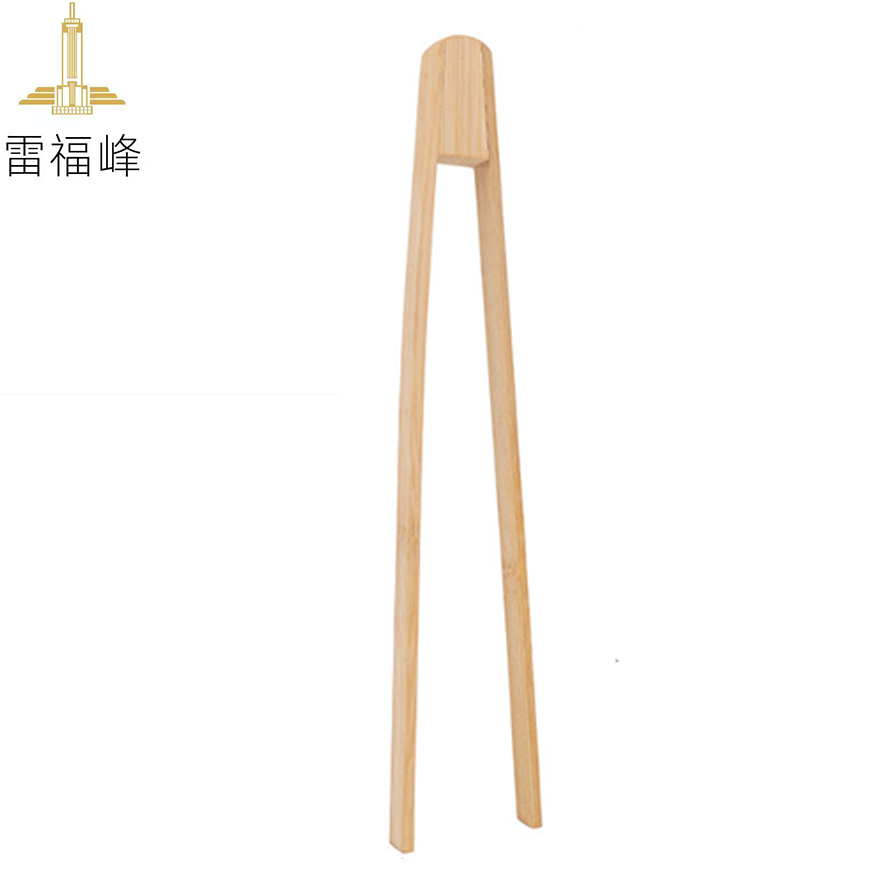 雷福峰 U形食品夹竹制25cm/个高清大图