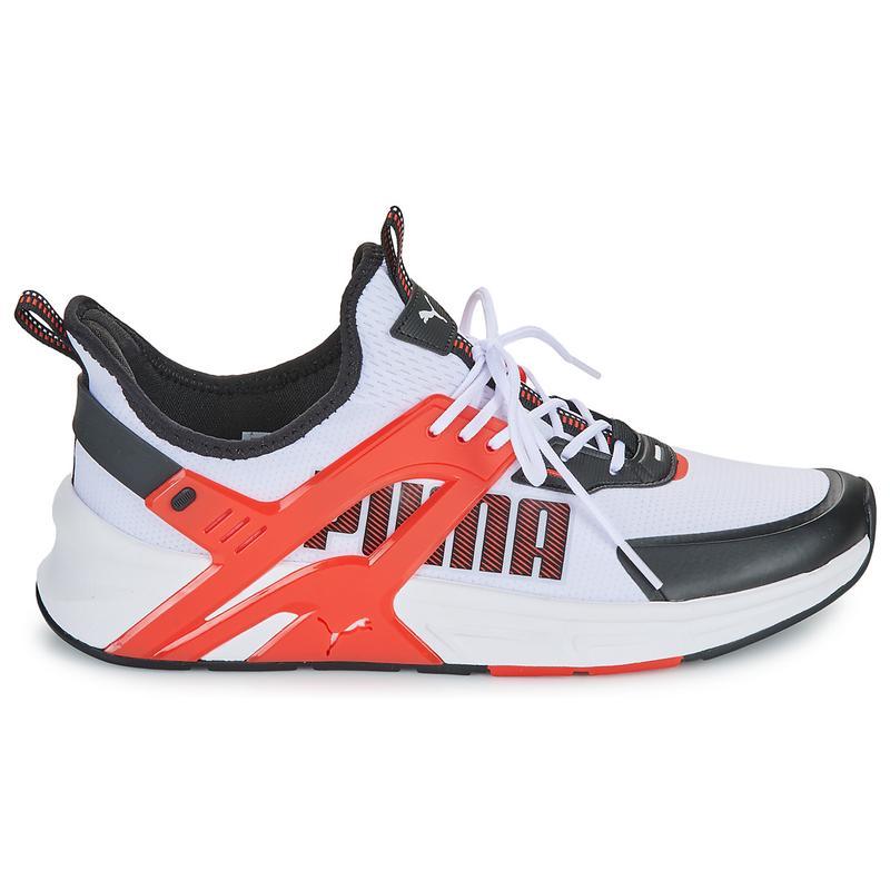 彪马(Puma)PUMA男士低帮休闲跑步鞋白色合成材质橡胶底运动鞋