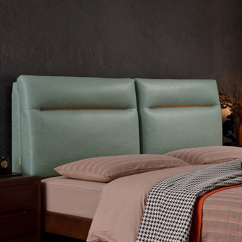 京城派 防水科技布床头靠垫榻榻米贴墙软包双人大靠背免洗床头罩北欧自粘靠背床头软包双人榻榻米皮革靠垫实木床靠垫定制