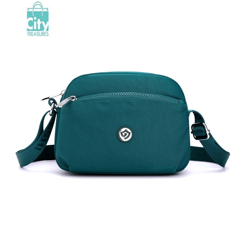 bangdou牛津布包包时尚小巧斜挎包简约休闲多层女小包2024新款单肩