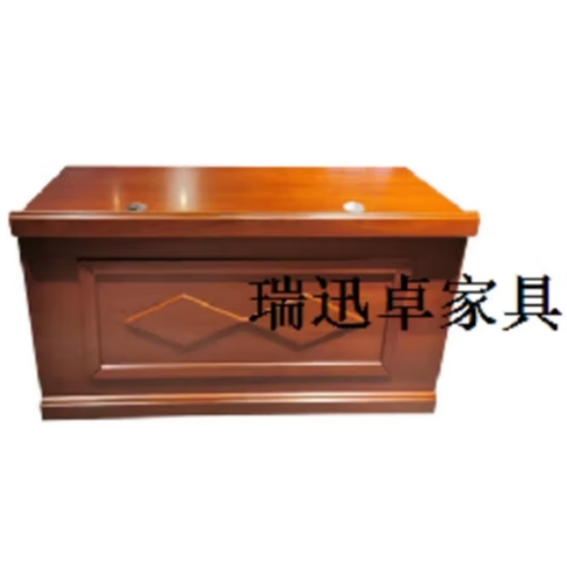瑞迅卓 会议室油漆实木贴皮桌培训台演讲台1400*600*760高清大图