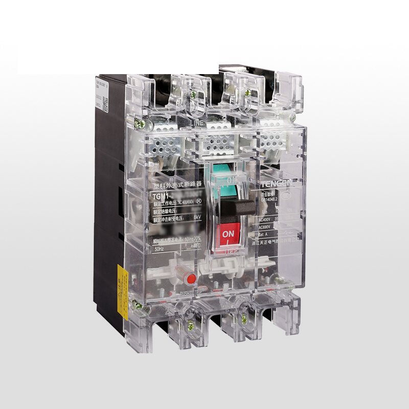 天正电气 TGM1-250 50KA 热磁式 250A 3P 手动 固定式400VAC 01040079920塑壳断路器