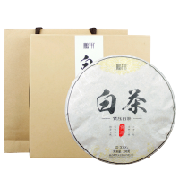 2018年鹏翔紧压白茶茶叶陕西西乡特产紧压贡眉茶叶茶饼礼盒装300g
