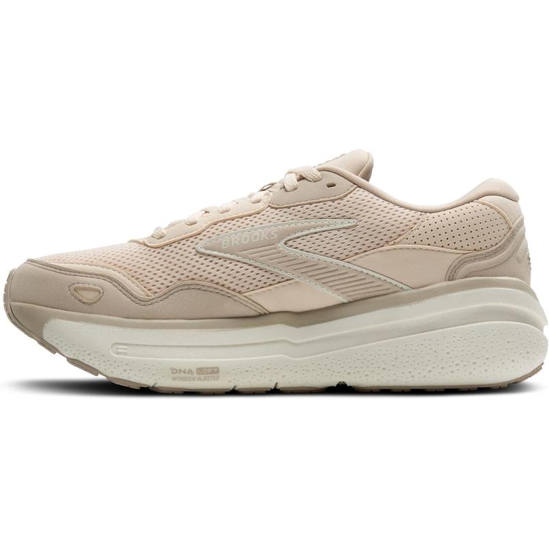 Brooks布鲁克斯女士鬼怪Max麂皮皮革跑步休闲鞋轻便缓震透气舒适高清大图