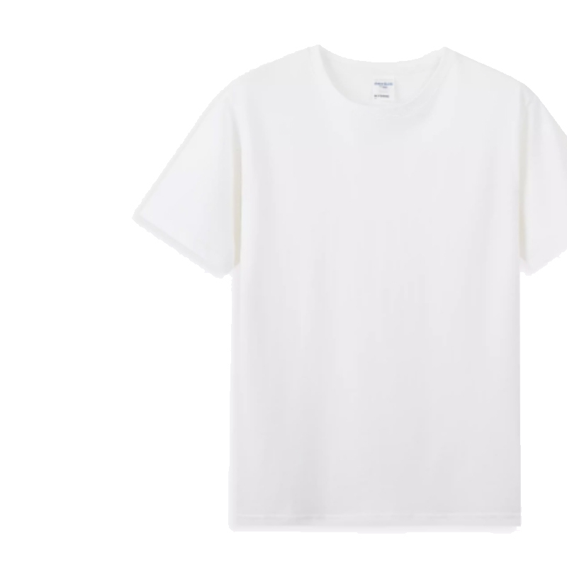 苏宁宜品推荐纯棉圆领短袖T恤 码数S-4XL