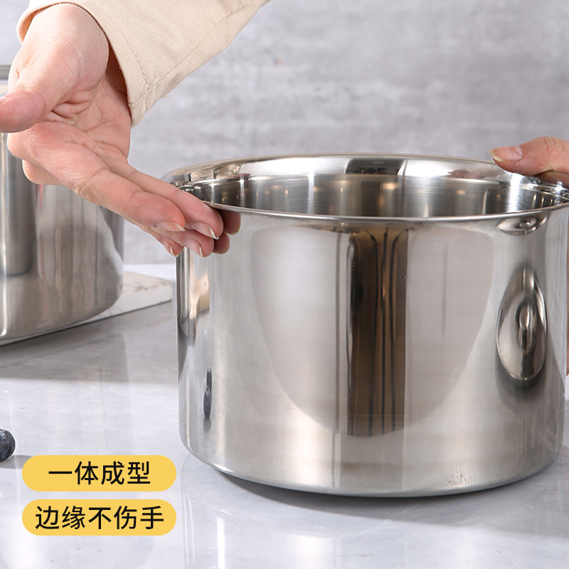 [补贴10%]调料盒罐子调味罐不锈钢商用桶盅缸佐料猪油油罐厨房带盖家用味盅高清大图