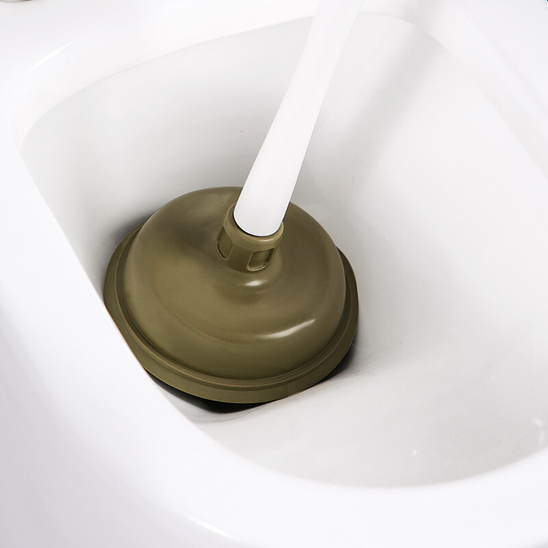 茶花 强力马桶疏通器(5只装) 大吸力通马桶神器皮搋子 通下水道地漏水槽浴室水拔子揣子 4320高清大图