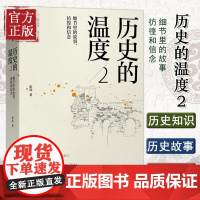 正版 历史的温度2：细节里的故事、彷徨和信念 张玮著 中国通史明朝那些事儿 读一点故事长一些见识 历史书籍 书排行榜
