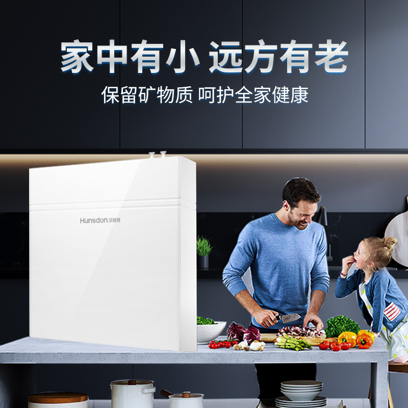 汉斯顿/Hunsdon净水器家用厨房自来水过滤器厨下式无桶大流量净水机320EY 120升/h不用电无废水保留矿物质高清大图