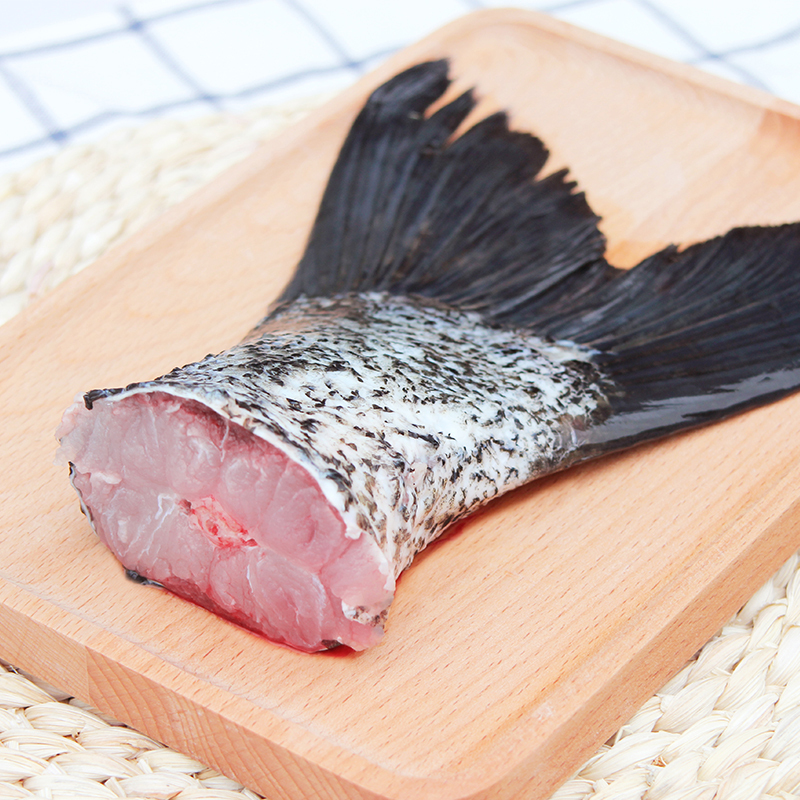 千岛鱼先生 千岛湖鳙鱼尾 红烧鱼划水红烧鱼尾食材 500g*2