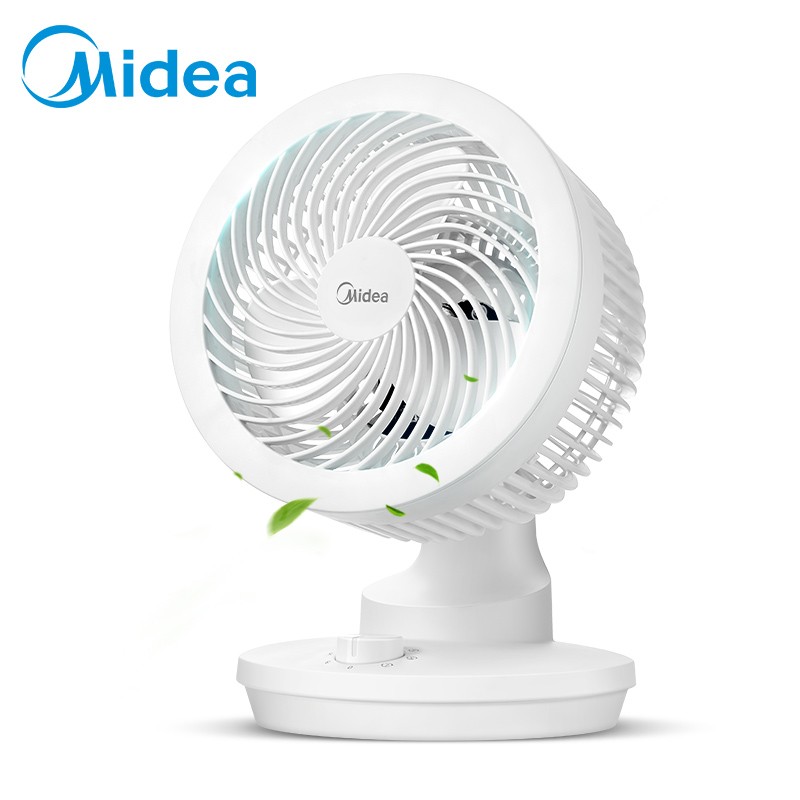 美的(midea)空气循环扇电风扇台式家用小风扇小型台扇迷你电扇办公室