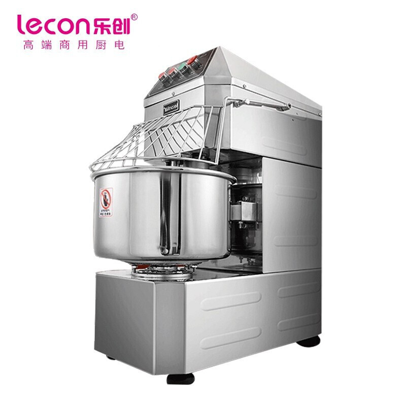 乐创(lecon)50升双动双速和面机多功能商用揉面机打面和面机 50L普通款LC-SSD50