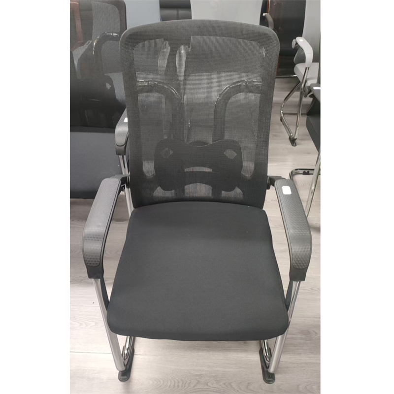 沃盛椅子午休椅网布面料员工午休椅观大方的高弧度尼龙脚现代椅子