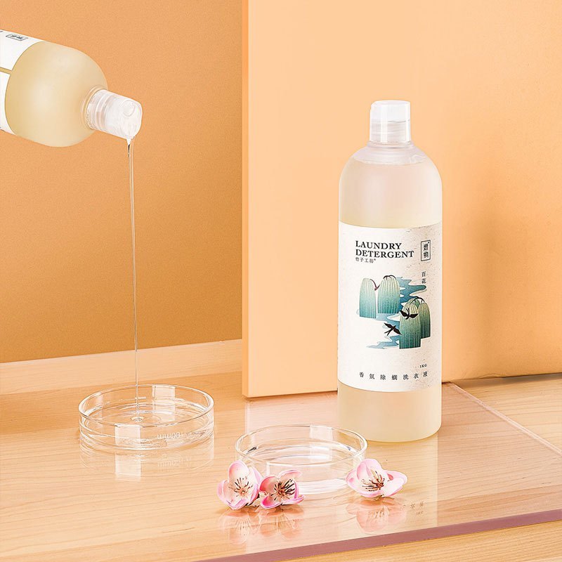 WQMD妍物香氛除螨洗衣液百花香调1kg