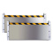 美瑞欧 防汛挡板 长743*高60cm(板子+卡槽)不锈钢304板子 分2段 不含安装 定制(单位:套)货期5天