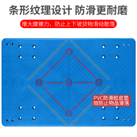 新越昌晖全新PP原料车板加厚尼龙推车面板耐磨防滑板车板面四角加固防撞 47*73承重约300斤JY150