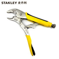 史丹利STANLEY 加硬弧齿大力钳10英寸 工业级固定夹持钳工具大力钳子 84-378-23 企业定制